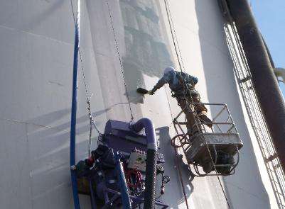 石油儲罐內外壁除銹防腐機器設備 石油儲罐內外壁除銹防腐機器設備