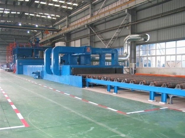 輥道通過式拋丸機(jī) 輥道通過式拋丸機(jī)