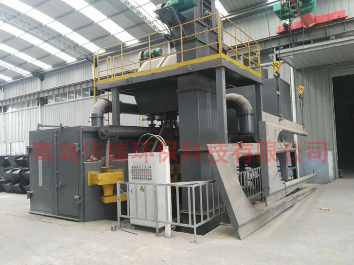 汽車行業(yè)吊鉤通過式拋丸機(jī) 汽車行業(yè)吊鉤通過式拋丸機(jī)