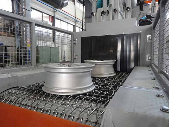 網(wǎng)帶式拋丸機使用現(xiàn)場圖片 網(wǎng)帶式拋丸機使用現(xiàn)場圖片