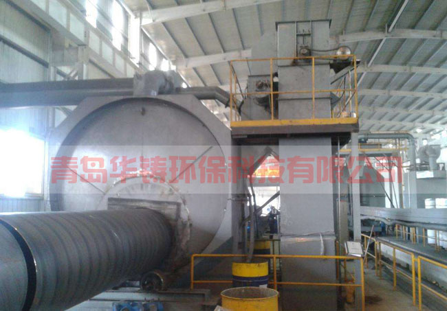 鋼管內外壁拋丸機 鋼管內外壁拋丸機