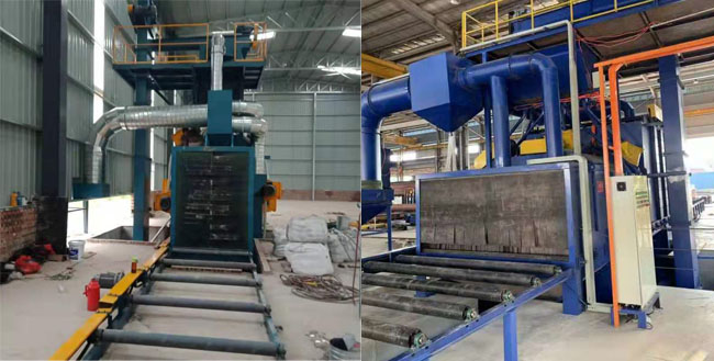 通過(guò)式輥道拋丸機(jī) 通過(guò)式輥道拋丸機(jī)