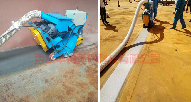 鋼板移動式拋丸除銹機 鋼板移動式拋丸除銹機