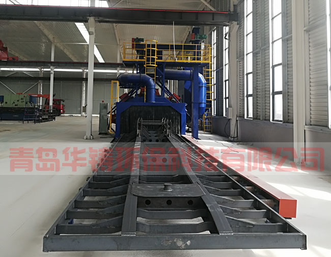 掛車底盤(pán)拋丸機(jī) 掛車底盤(pán)拋丸機(jī)