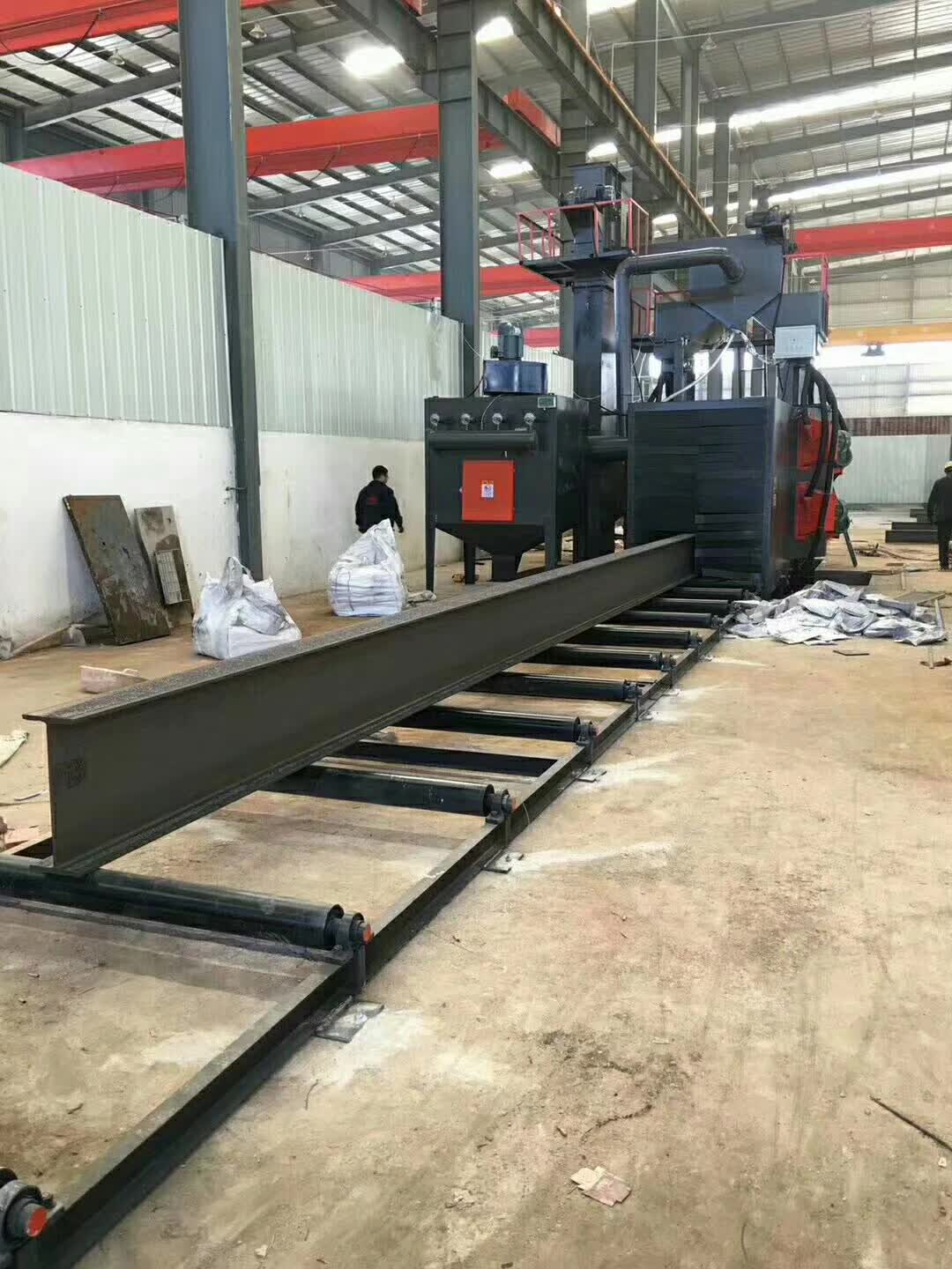鋼結構拋丸機圖七 鋼結構拋丸機圖七